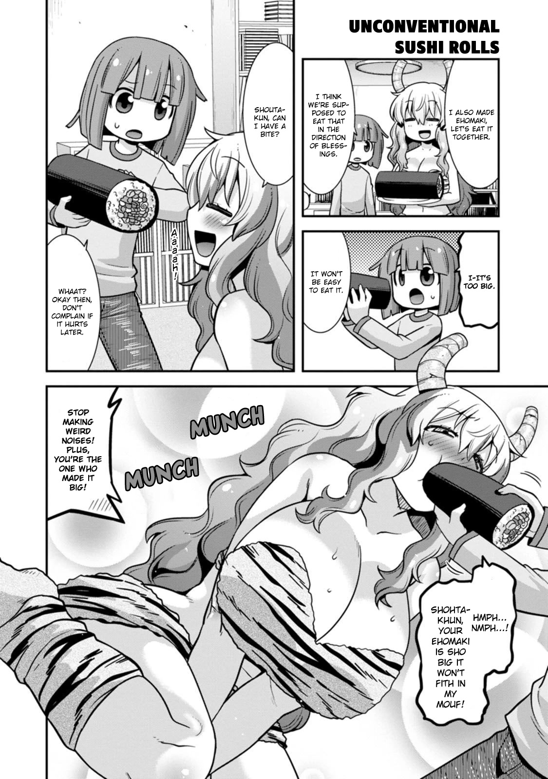 Miss Kobayashi’s Dragon Maid: Lucoa is My XX Chapter 37 - Page 8