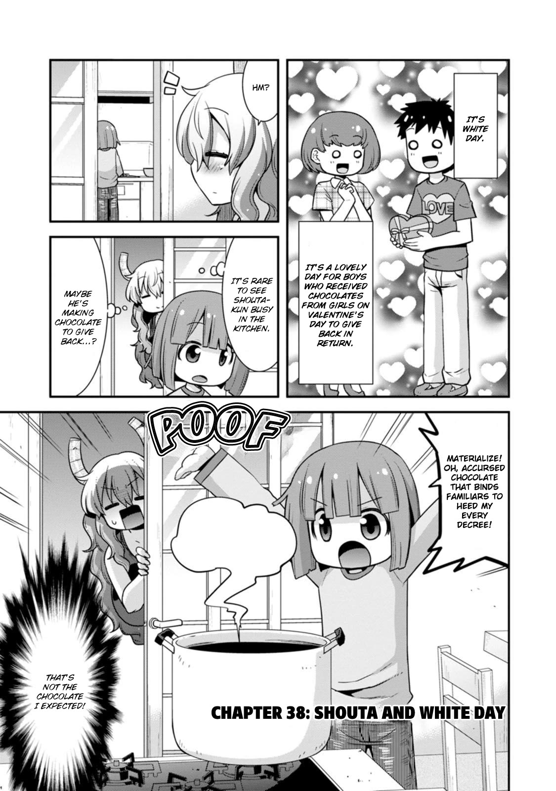 Miss Kobayashi’s Dragon Maid: Lucoa is My XX Chapter 38 - Page 1