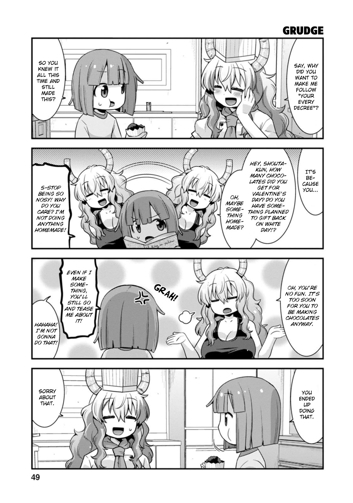 Miss Kobayashi’s Dragon Maid: Lucoa is My XX Chapter 38 - Page 13