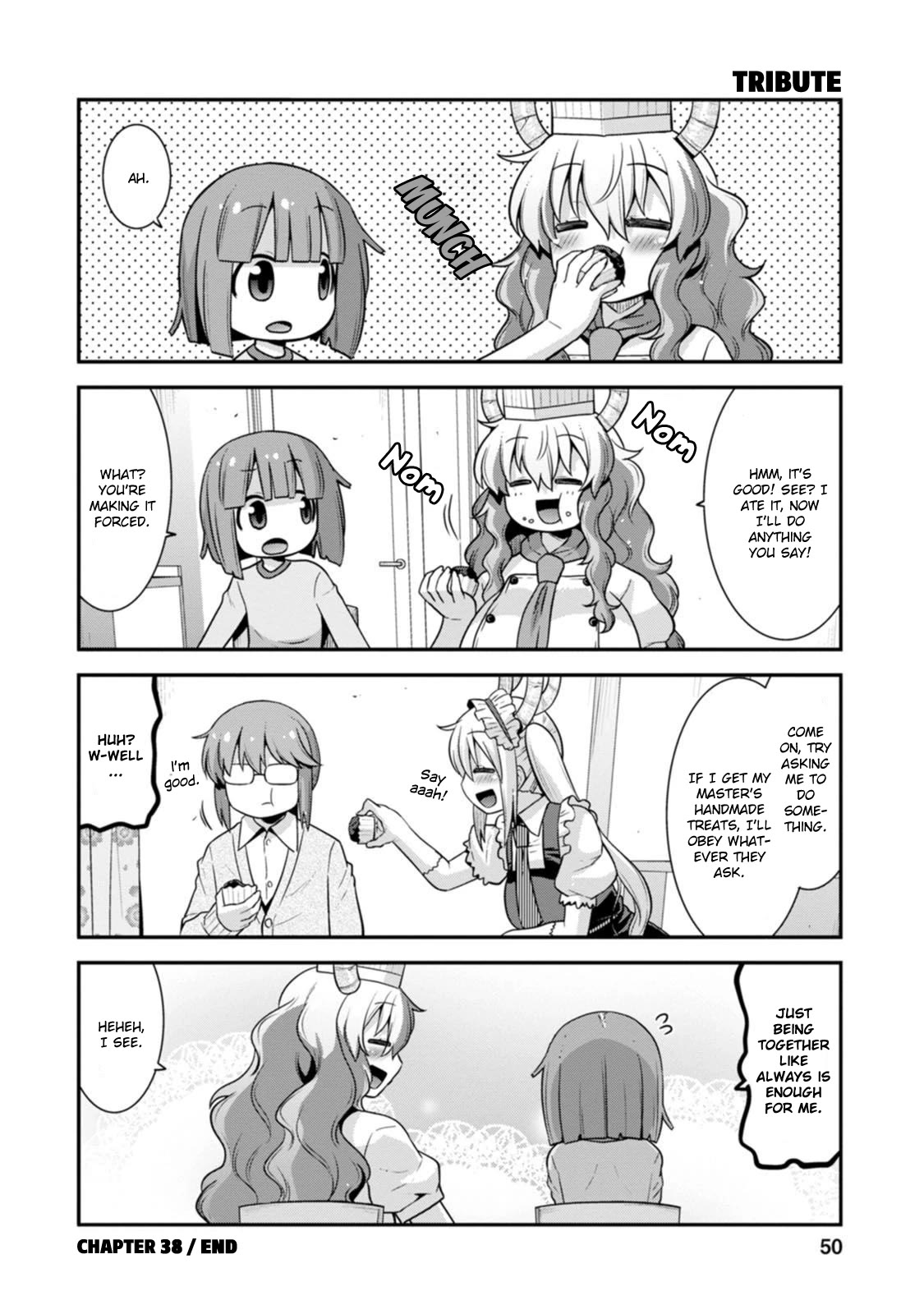 Miss Kobayashi’s Dragon Maid: Lucoa is My XX Chapter 38 - Page 14