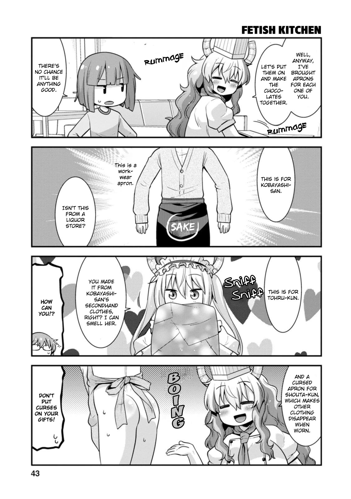 Miss Kobayashi’s Dragon Maid: Lucoa is My XX Chapter 38 - Page 7