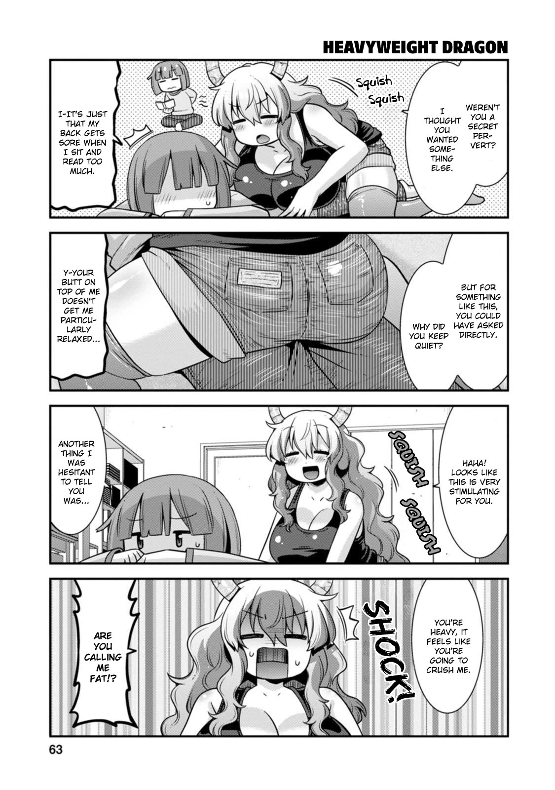 Miss Kobayashi’s Dragon Maid: Lucoa is My XX Chapter 39 - Page 13