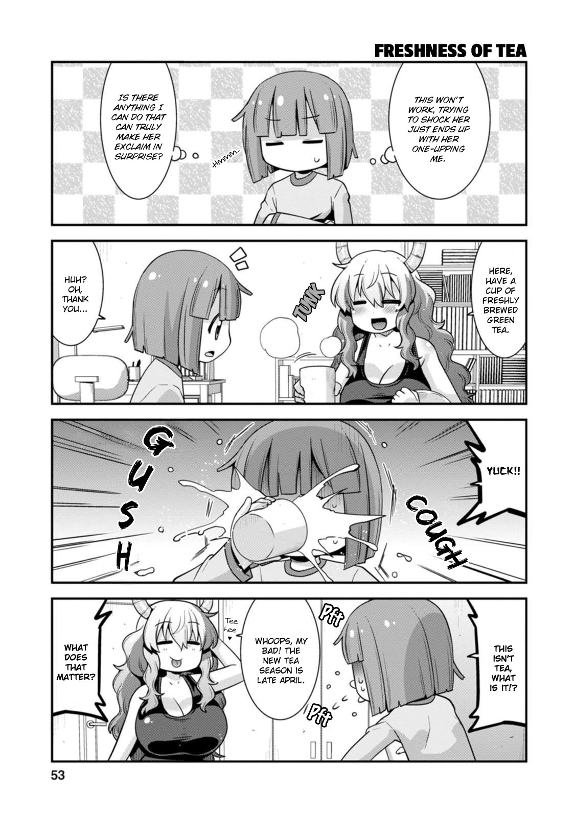 Miss Kobayashi’s Dragon Maid: Lucoa is My XX Chapter 39 - Page 3