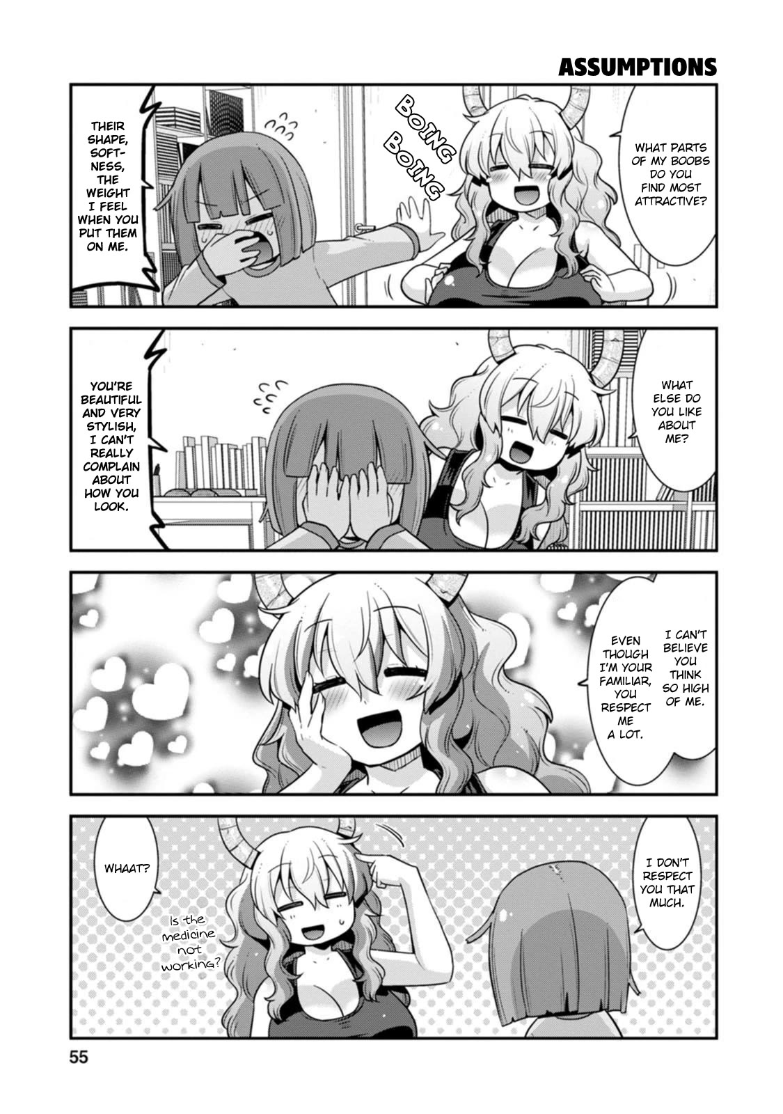 Miss Kobayashi’s Dragon Maid: Lucoa is My XX Chapter 39 - Page 5