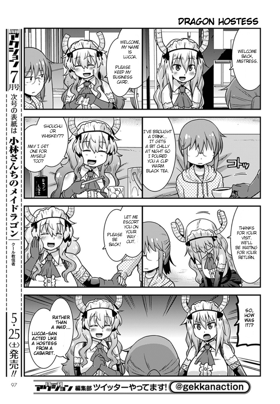 Miss Kobayashi’s Dragon Maid: Lucoa is My XX Chapter 4 - Page 11