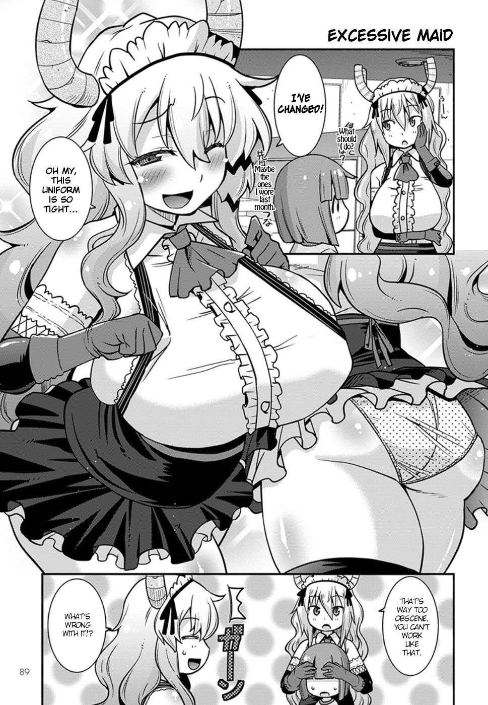 Miss Kobayashi’s Dragon Maid: Lucoa is My XX Chapter 4 - Page 3
