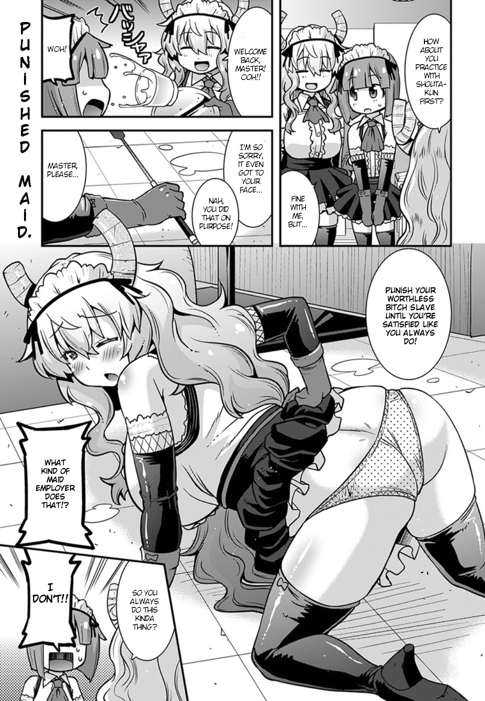Miss Kobayashi’s Dragon Maid: Lucoa is My XX Chapter 4 - Page 7