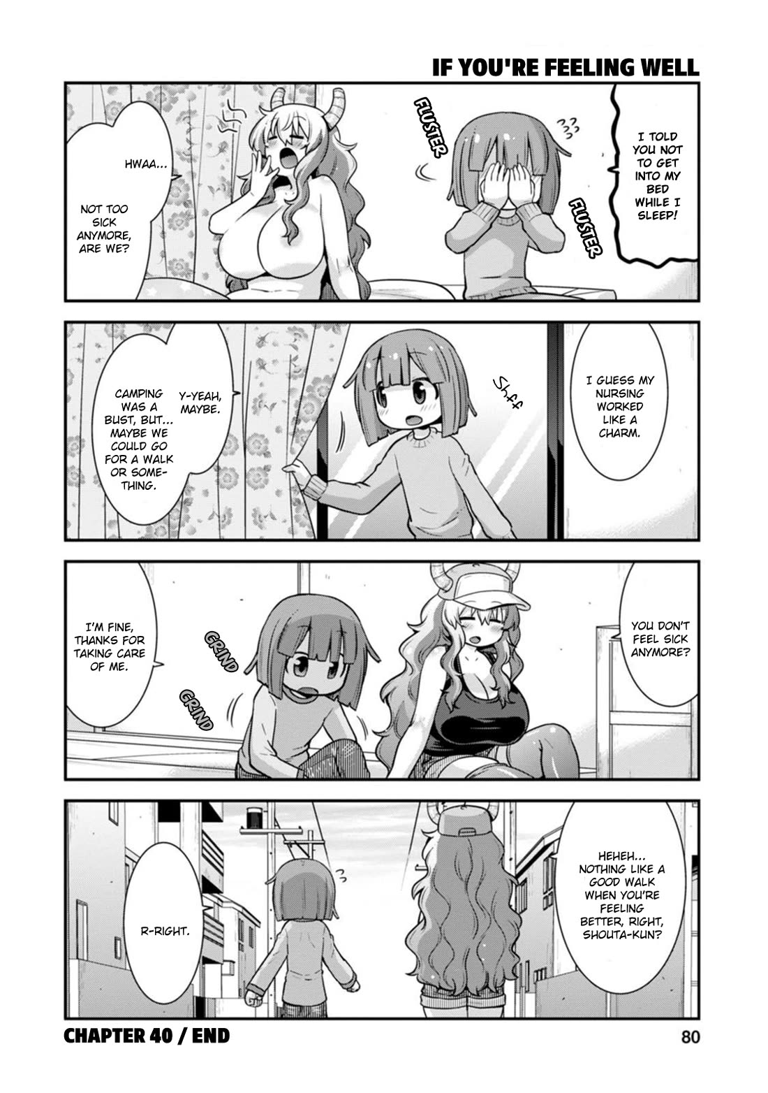 Miss Kobayashi’s Dragon Maid: Lucoa is My XX Chapter 40 - Page 14