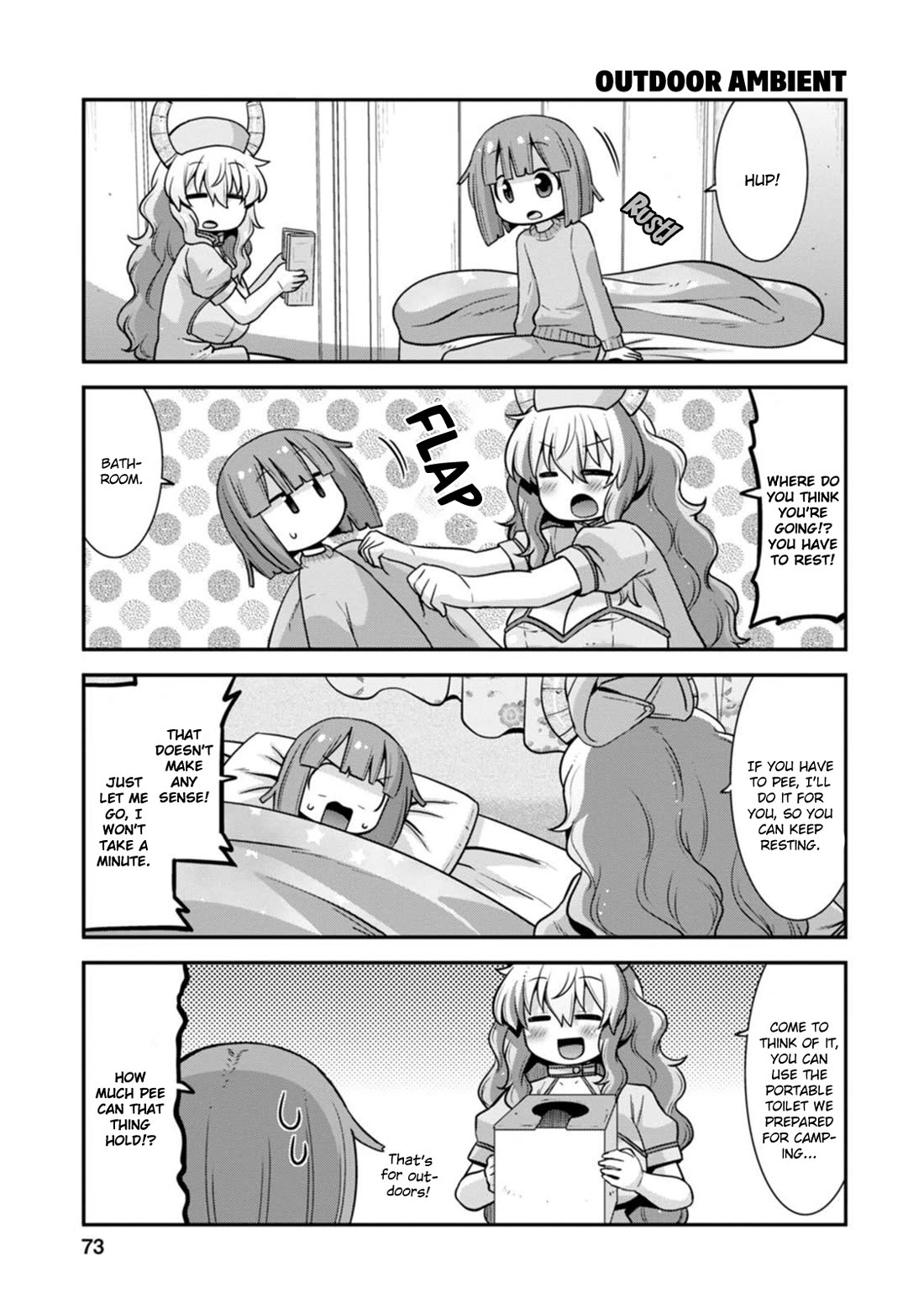 Miss Kobayashi’s Dragon Maid: Lucoa is My XX Chapter 40 - Page 7
