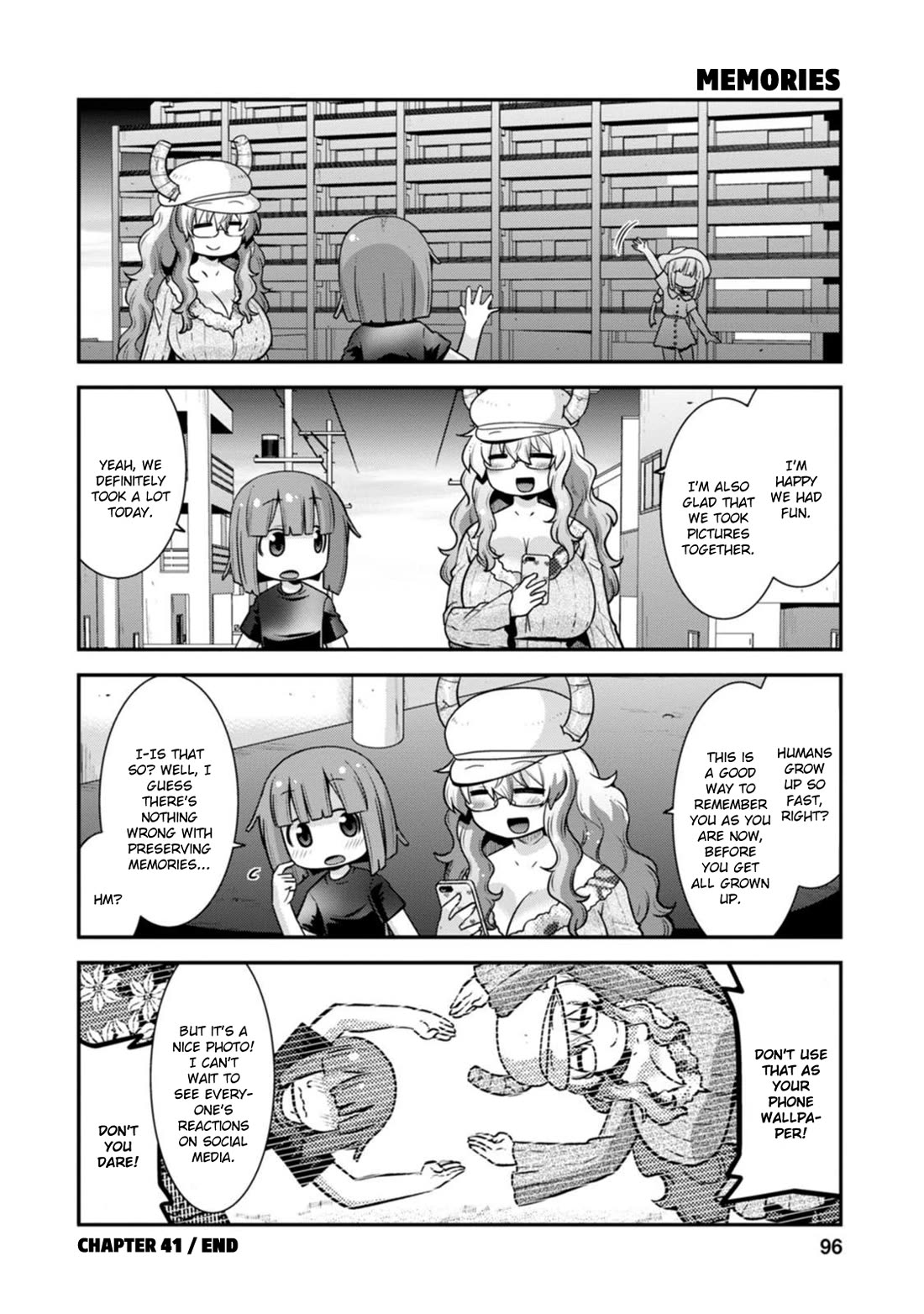 Miss Kobayashi’s Dragon Maid: Lucoa is My XX Chapter 41 - Page 14