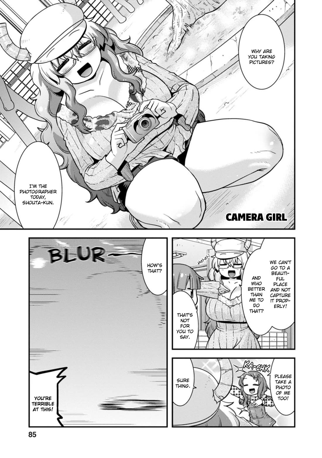 Miss Kobayashi’s Dragon Maid: Lucoa is My XX Chapter 41 - Page 3