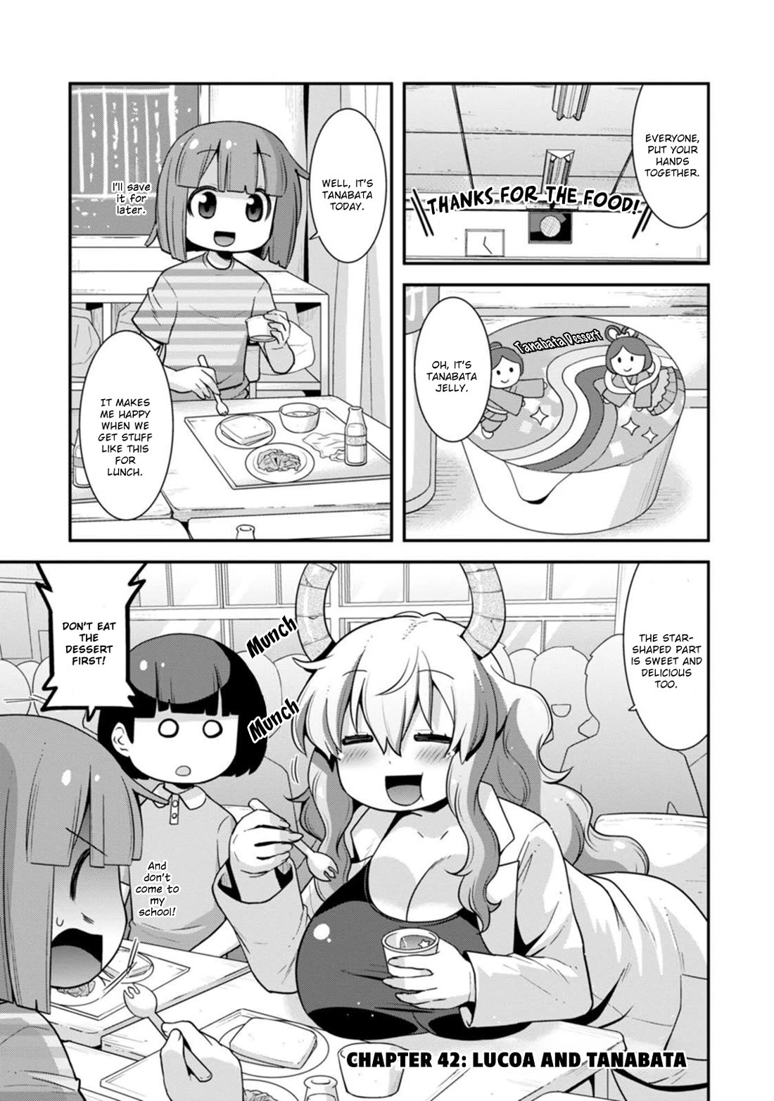 Miss Kobayashi’s Dragon Maid: Lucoa is My XX Chapter 42 - Page 1