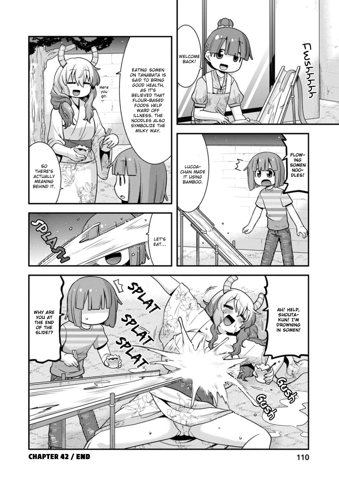 Miss Kobayashi’s Dragon Maid: Lucoa is My XX Chapter 42 - Page 14