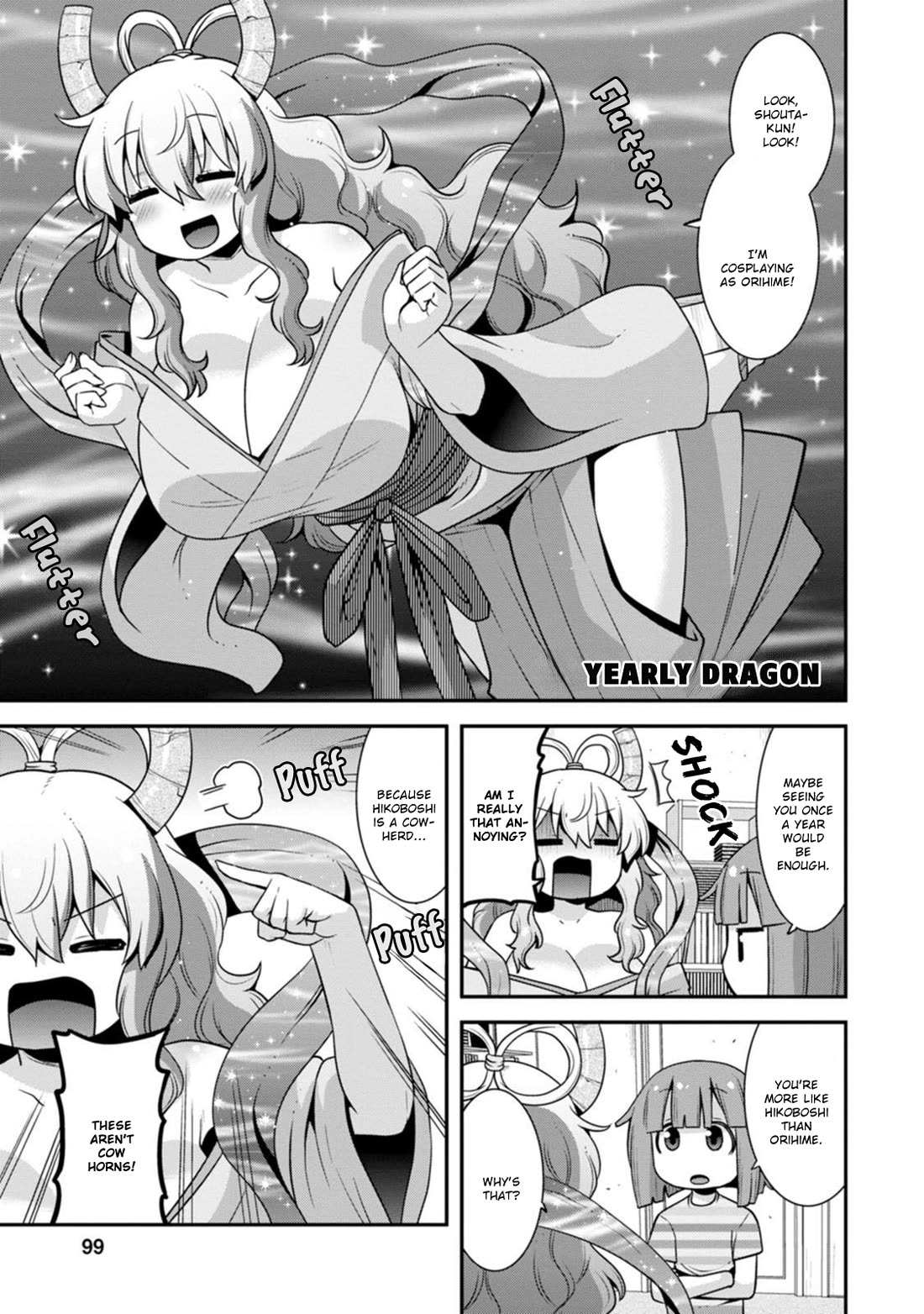 Miss Kobayashi’s Dragon Maid: Lucoa is My XX Chapter 42 - Page 3
