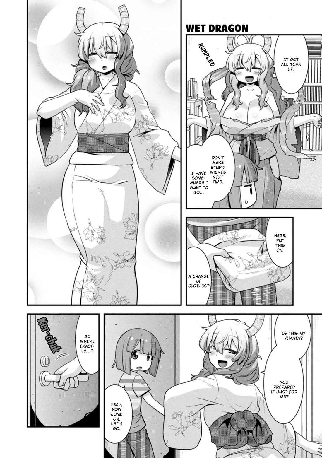 Miss Kobayashi’s Dragon Maid: Lucoa is My XX Chapter 42 - Page 8