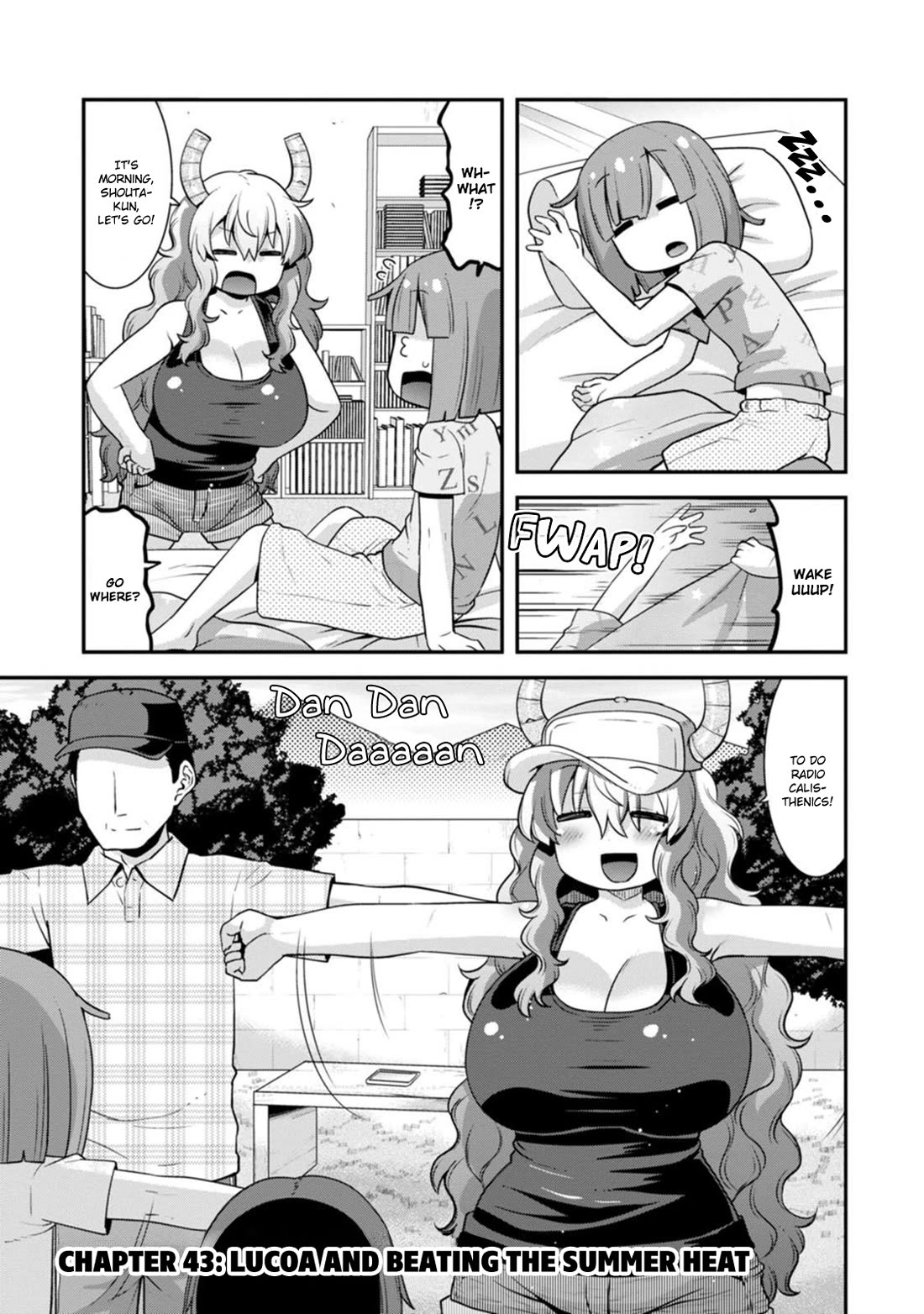 Miss Kobayashi’s Dragon Maid: Lucoa is My XX Chapter 43 - Page 1