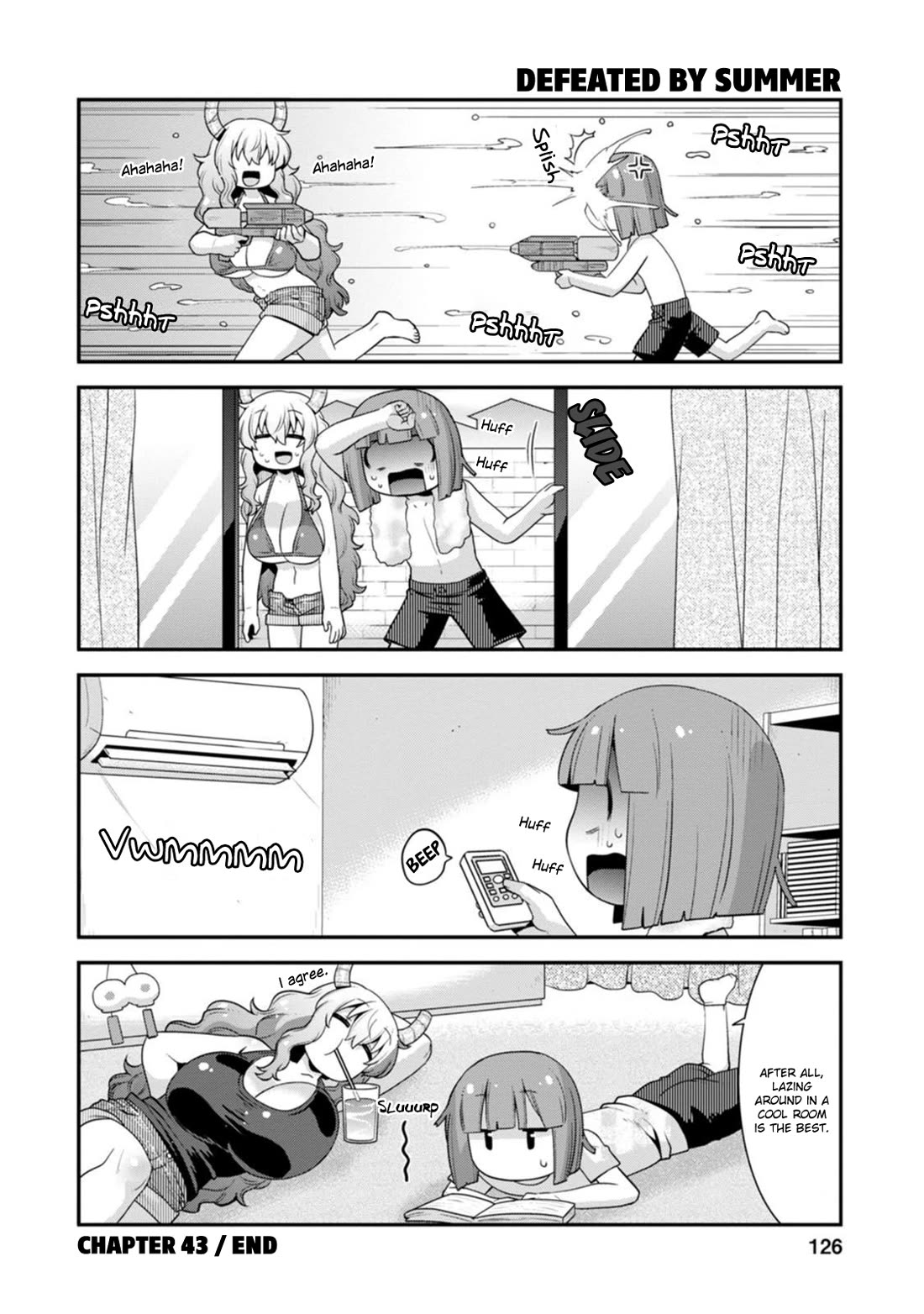 Miss Kobayashi’s Dragon Maid: Lucoa is My XX Chapter 43 - Page 14