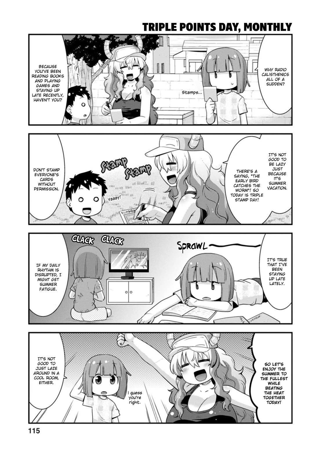 Miss Kobayashi’s Dragon Maid: Lucoa is My XX Chapter 43 - Page 3