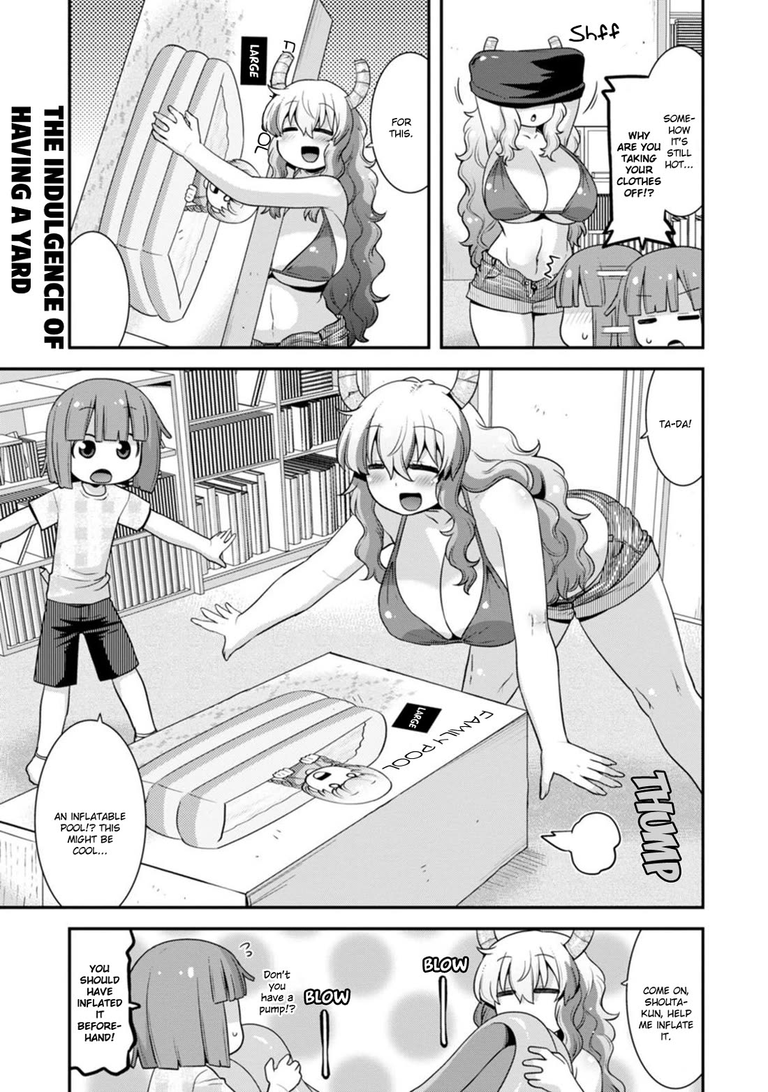 Miss Kobayashi’s Dragon Maid: Lucoa is My XX Chapter 43 - Page 9