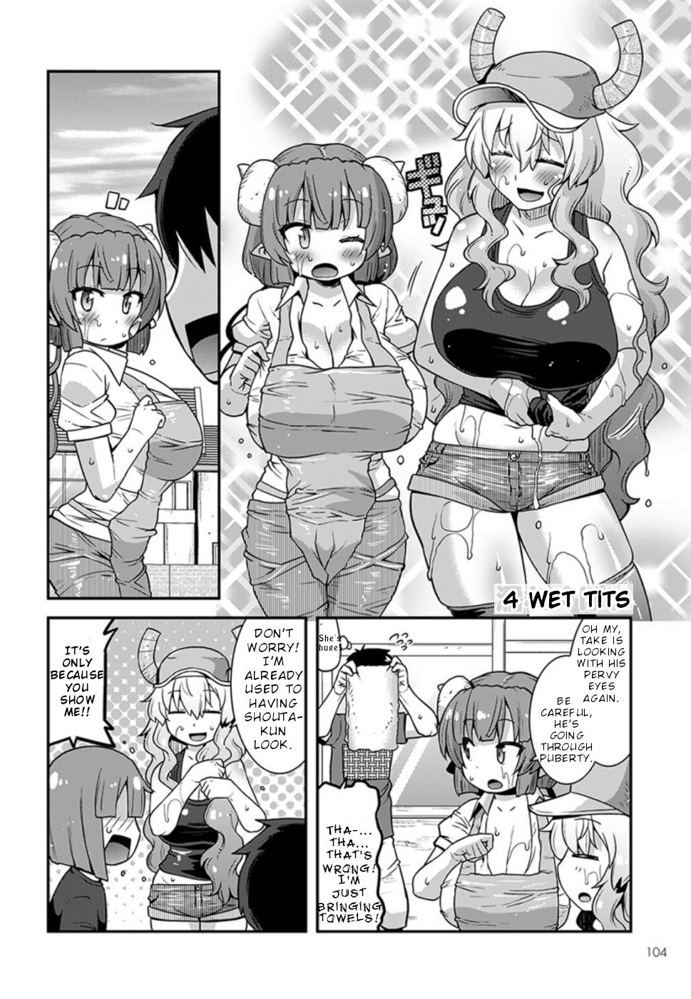 Miss Kobayashi’s Dragon Maid: Lucoa is My XX Chapter 7 - Page 4