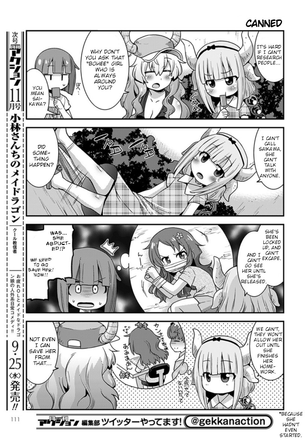 Miss Kobayashi’s Dragon Maid: Lucoa is My XX Chapter 8 - Page 3