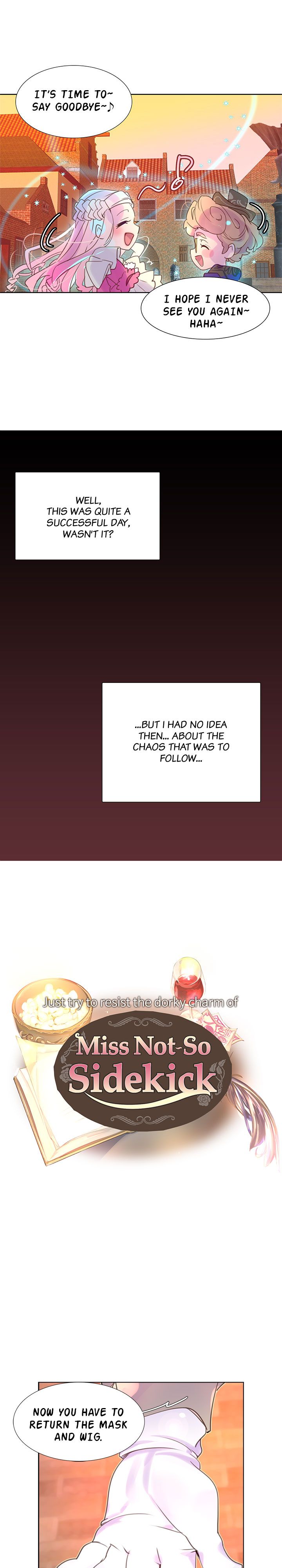 Miss Not-So Sidekick Chapter 34 - Page 0