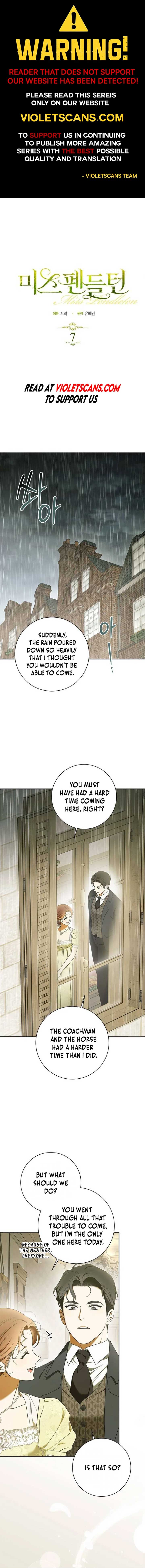 Miss Pendleton Chapter 7 - Page 0