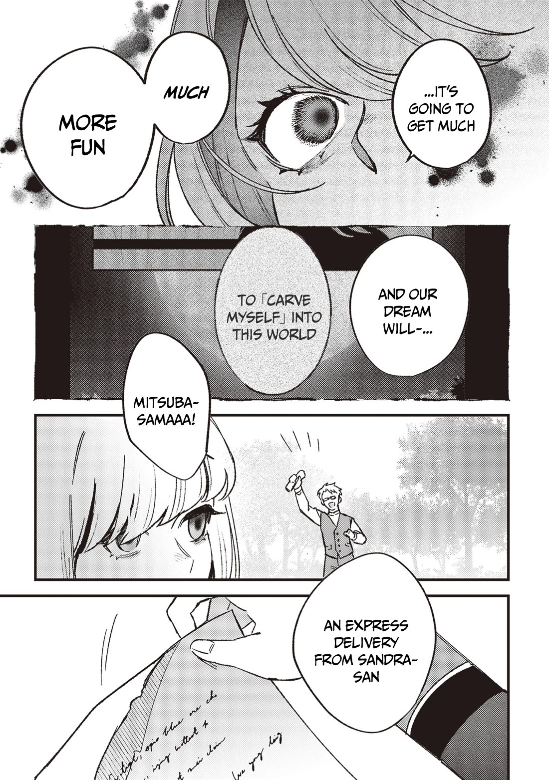 Mitsuba’s Stories – The Cursed Girl and the Circle-Dance of Death (Rondo) Chapter 20 - Page 34