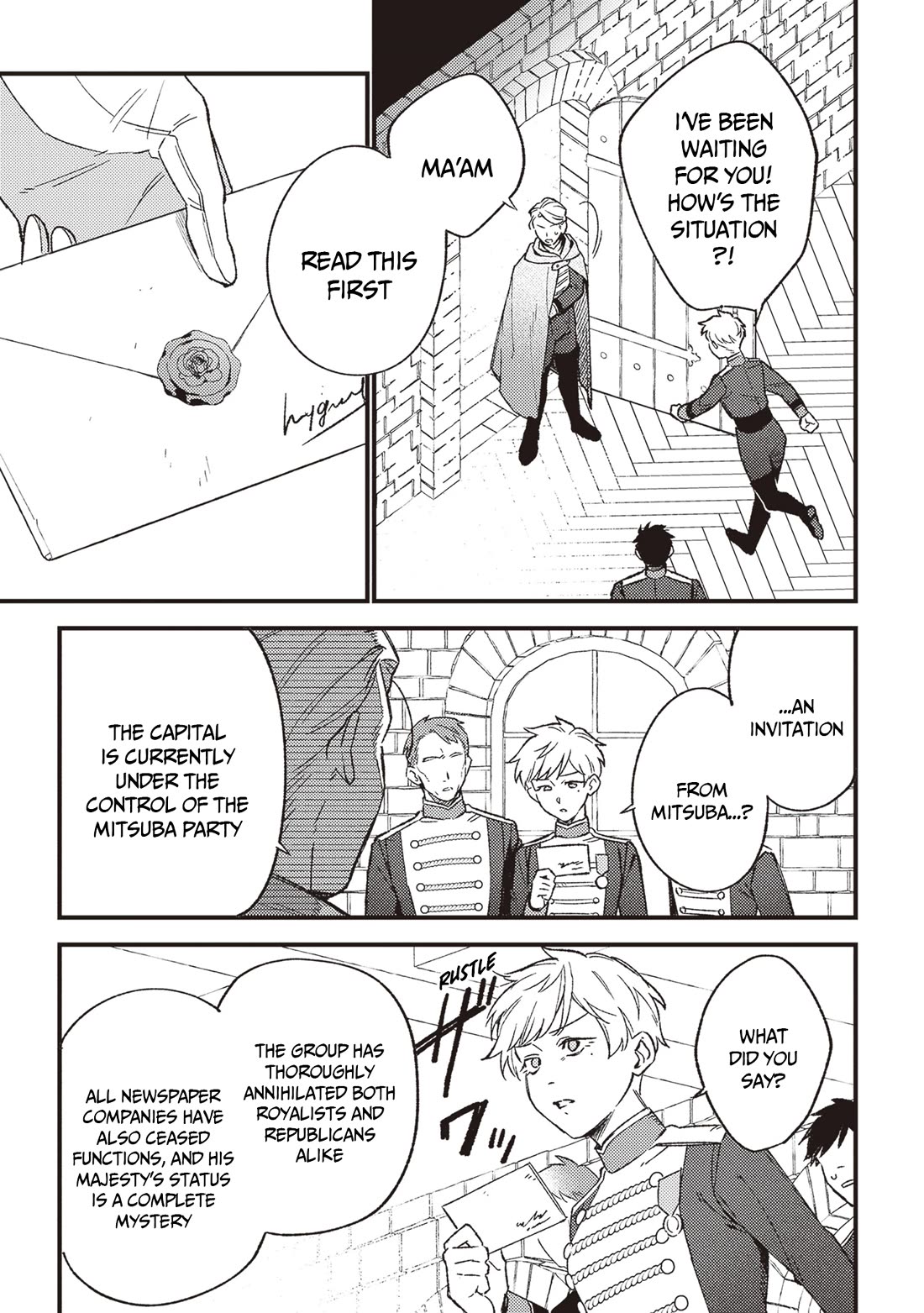 Mitsuba’s Stories – The Cursed Girl and the Circle-Dance of Death (Rondo) Chapter 22 - Page 3