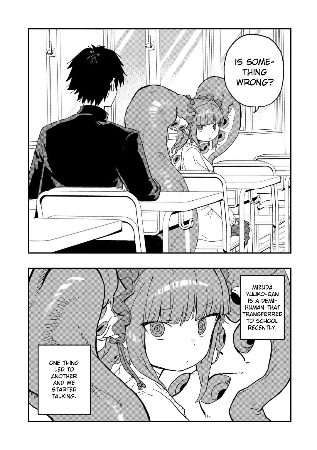 Mizudako-chan kara wa Nigerarenai! Chapter 1 - Page 7