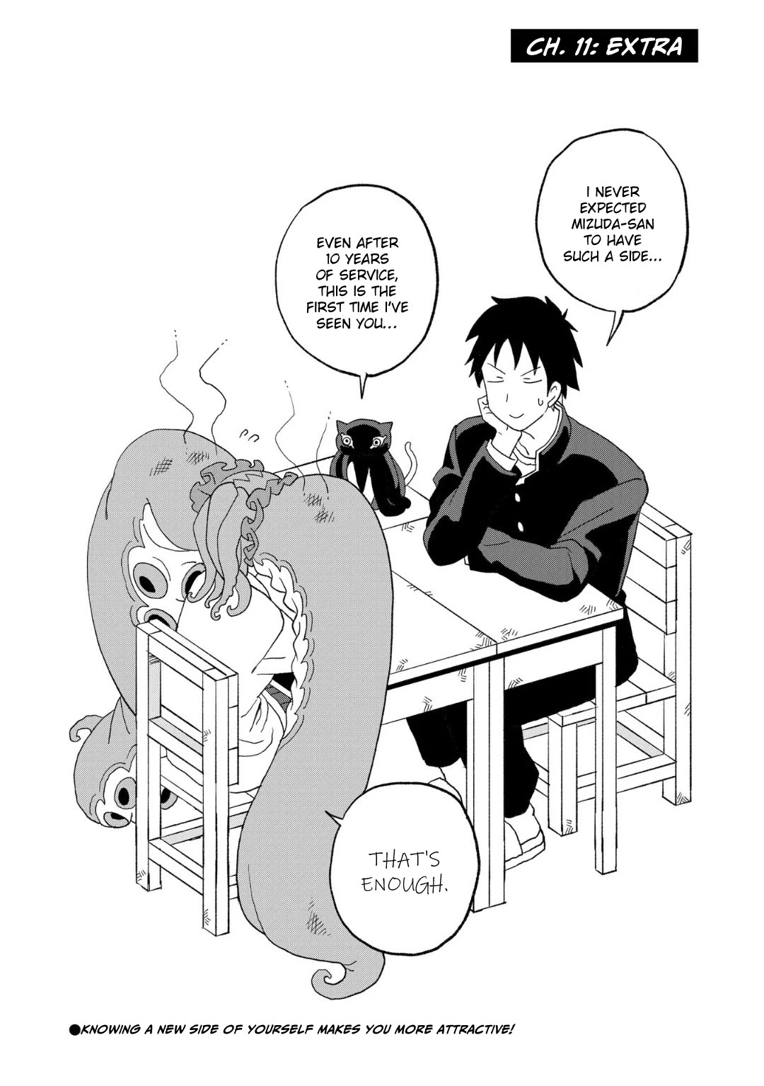 Mizudako-chan kara wa Nigerarenai! Chapter 11 - Page 14