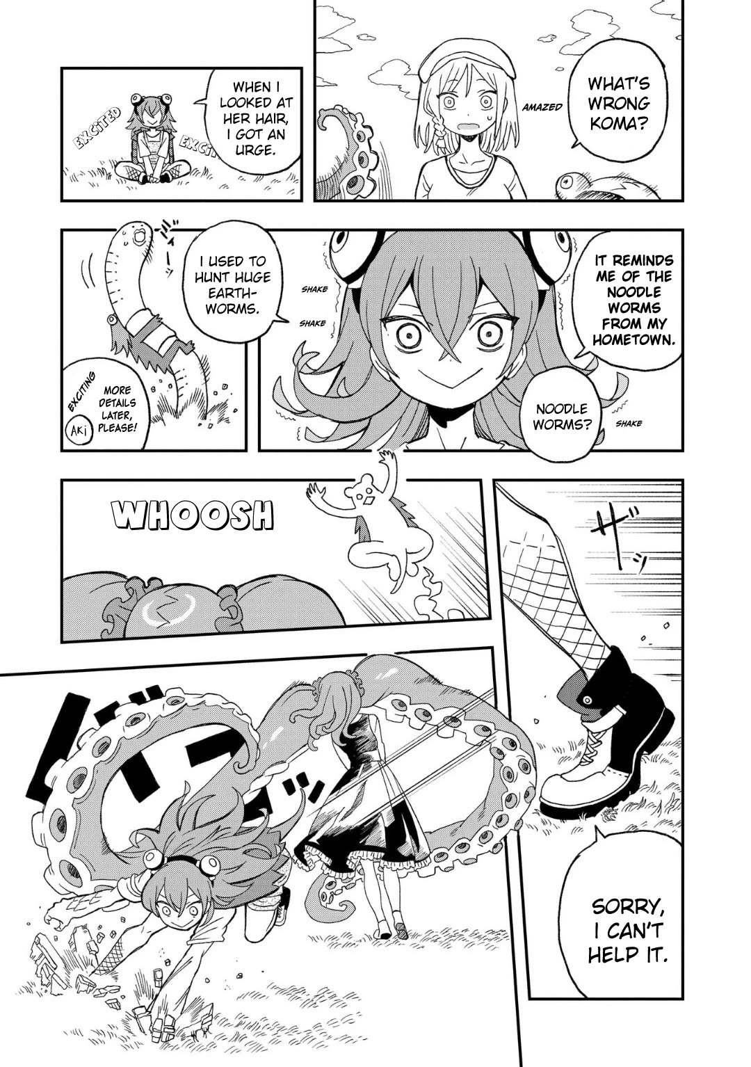 Mizudako-chan kara wa Nigerarenai! Chapter 12 - Page 11