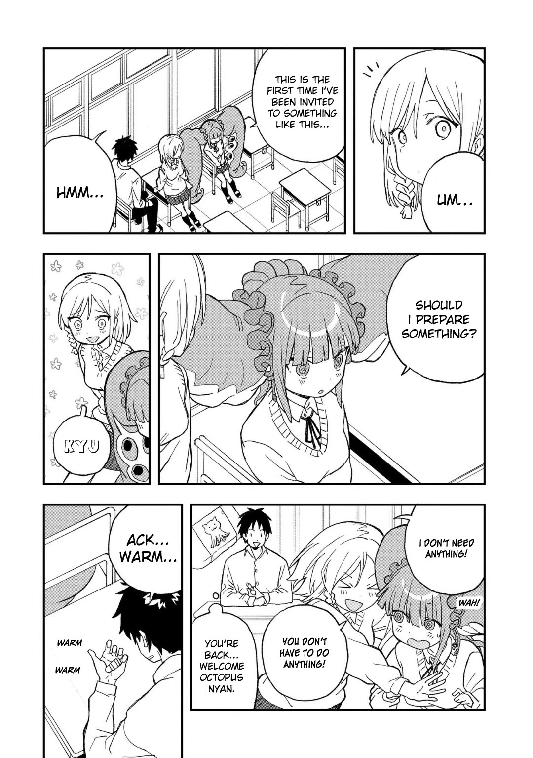 Mizudako-chan kara wa Nigerarenai! Chapter 12 - Page 3