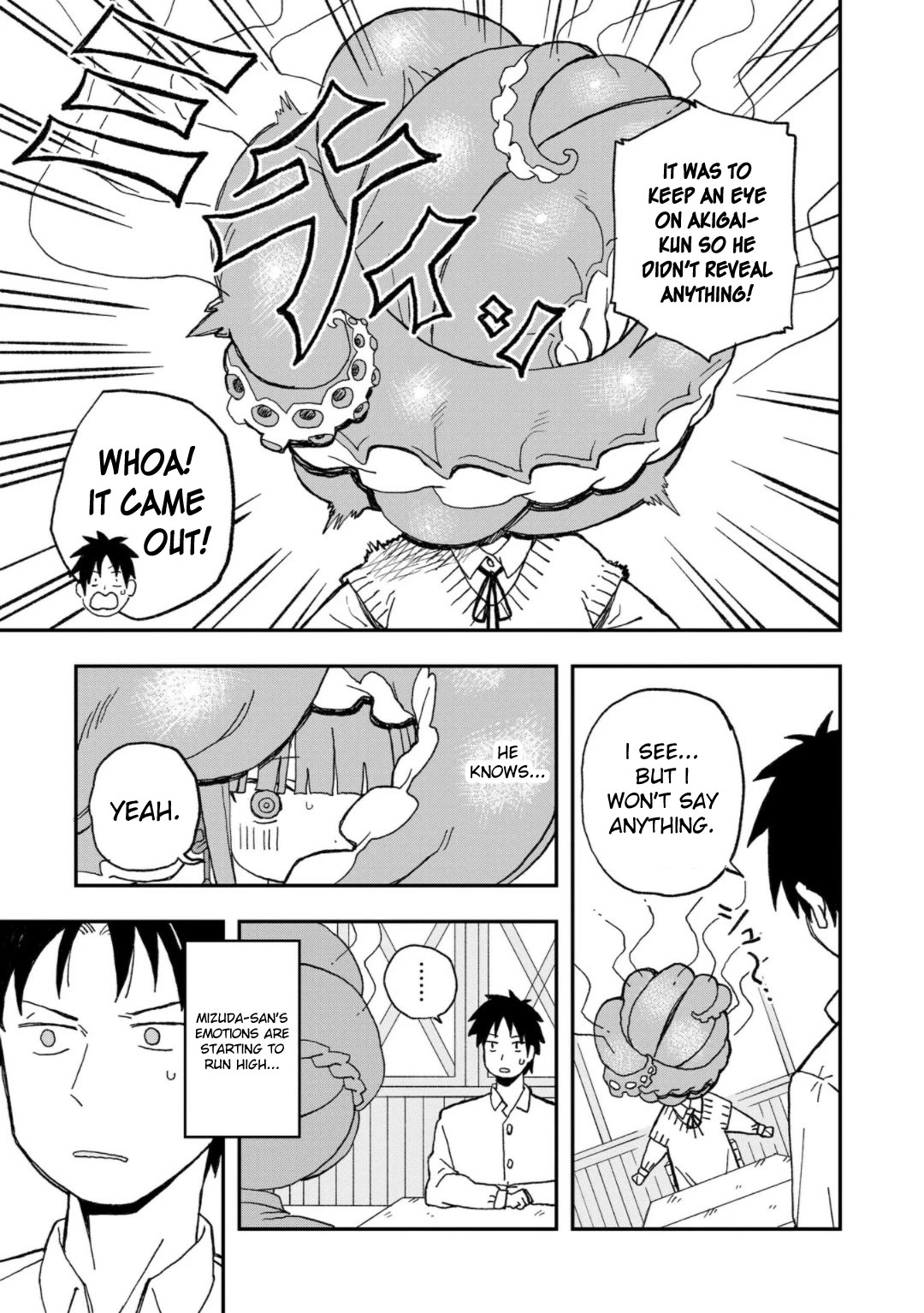 Mizudako-chan kara wa Nigerarenai! Chapter 13 - Page 13
