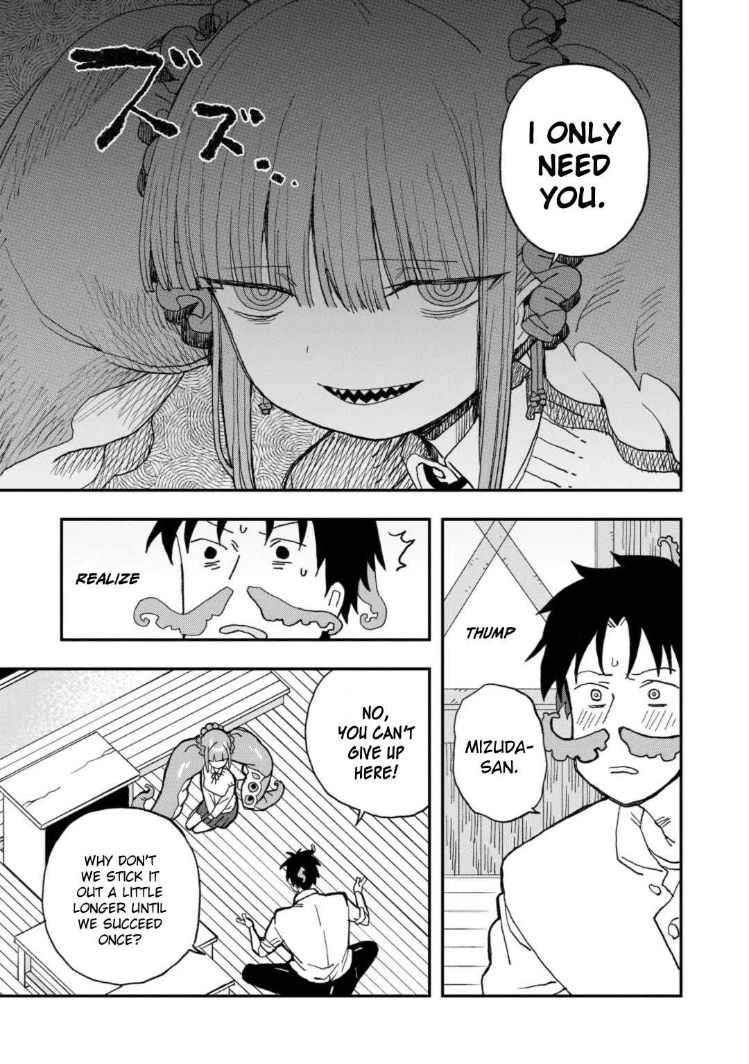 Mizudako-chan kara wa Nigerarenai! Chapter 13 - Page 19