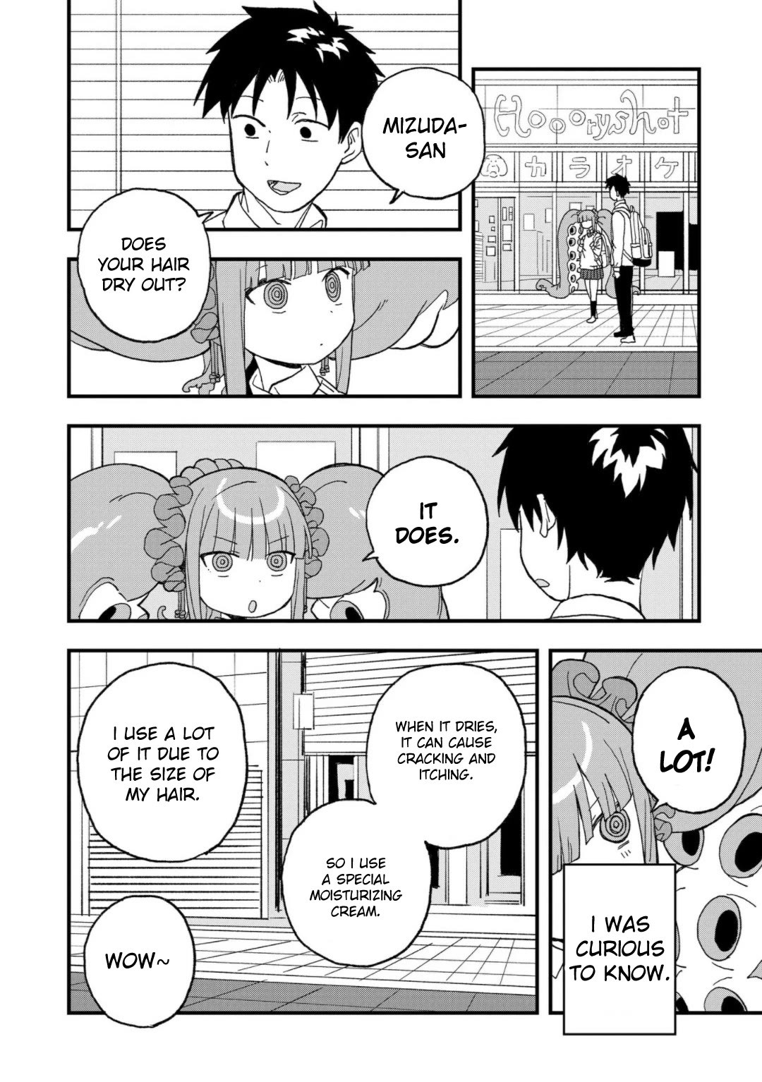 Mizudako-chan kara wa Nigerarenai! Chapter 14 - Page 14