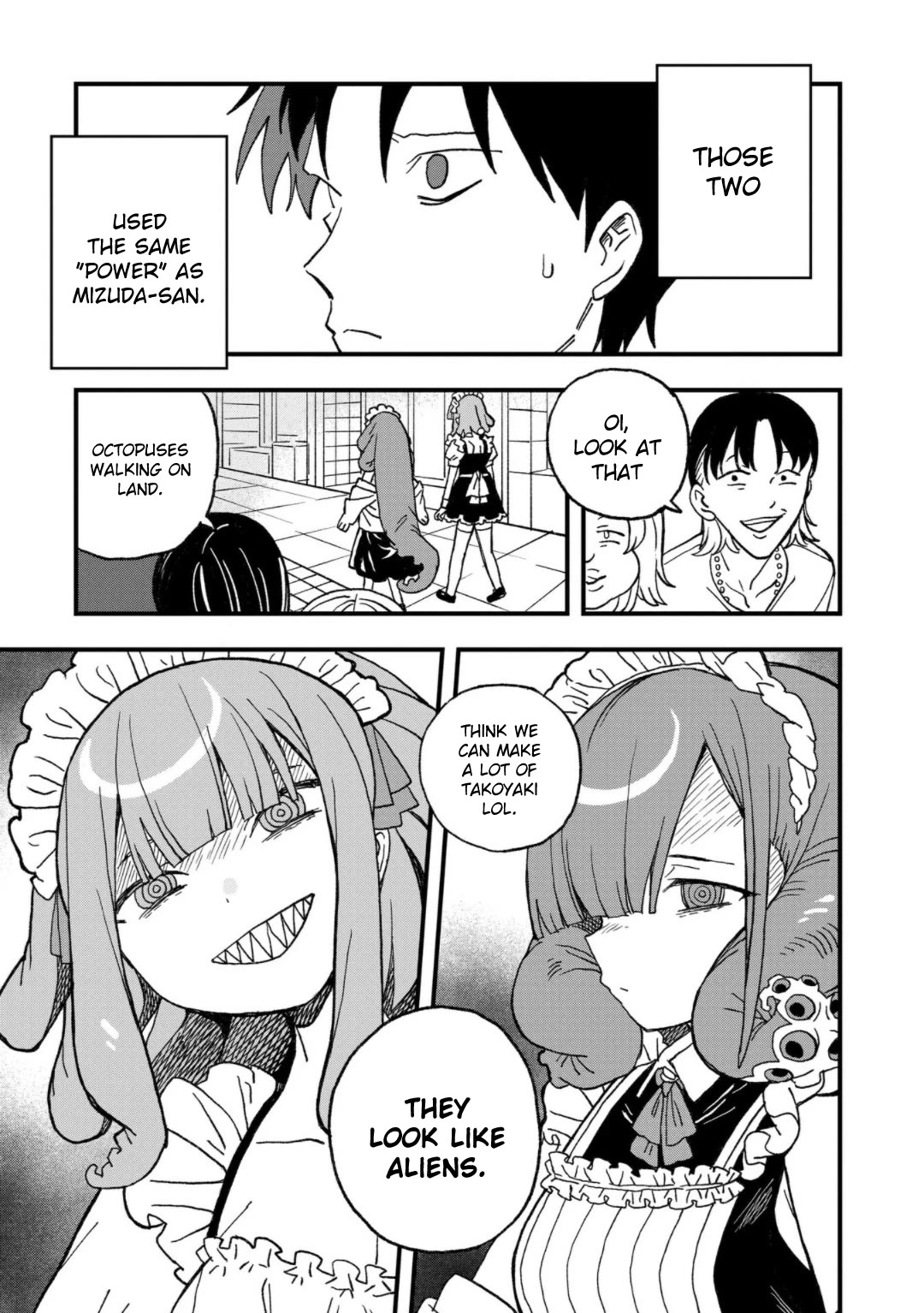 Mizudako-chan kara wa Nigerarenai! Chapter 15 - Page 13