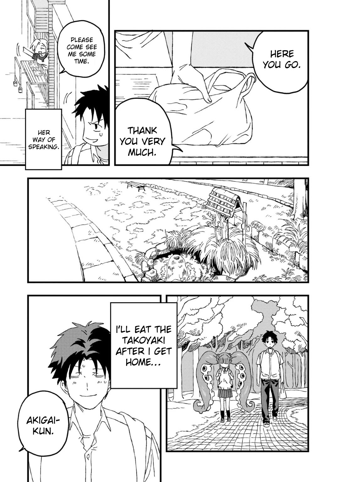 Mizudako-chan kara wa Nigerarenai! Chapter 20 - Page 13