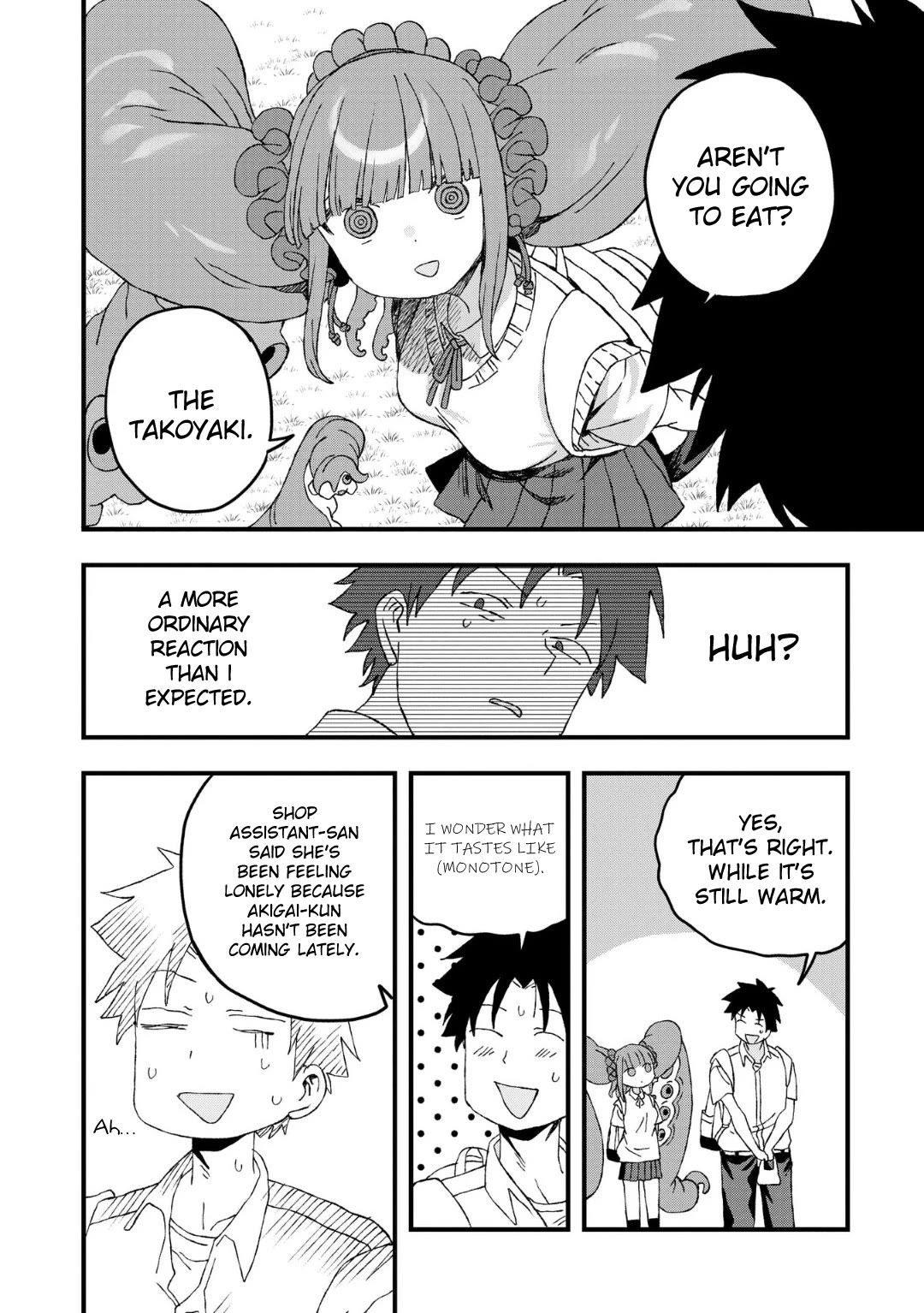 Mizudako-chan kara wa Nigerarenai! Chapter 20 - Page 14