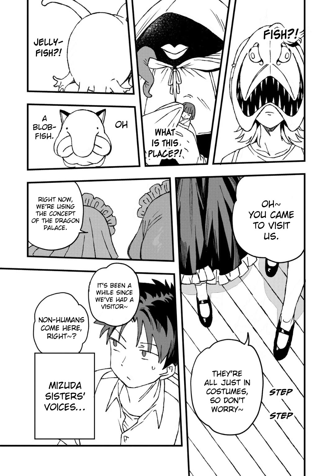 Mizudako-chan kara wa Nigerarenai! Chapter 21 - Page 13