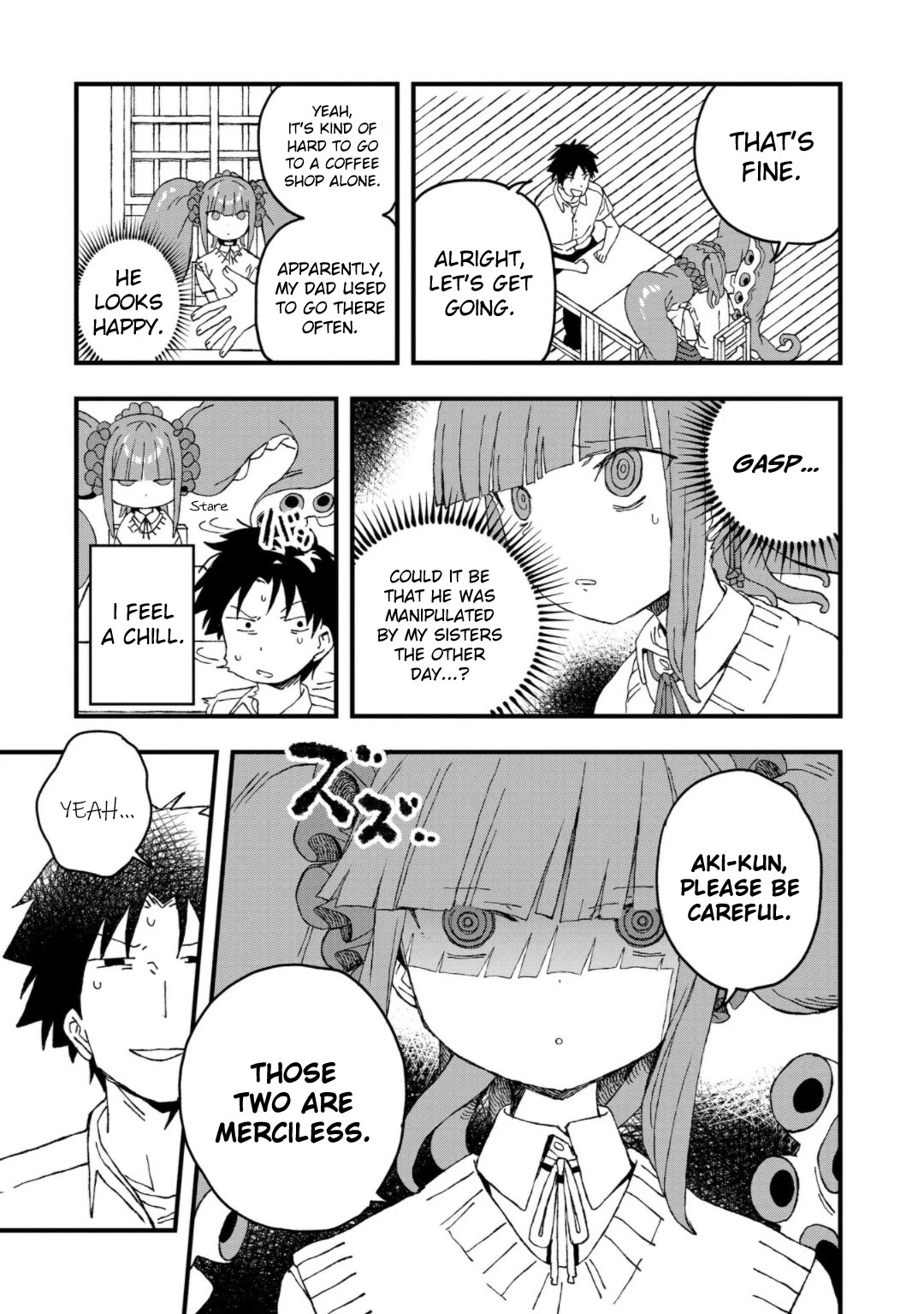 Mizudako-chan kara wa Nigerarenai! Chapter 21 - Page 3