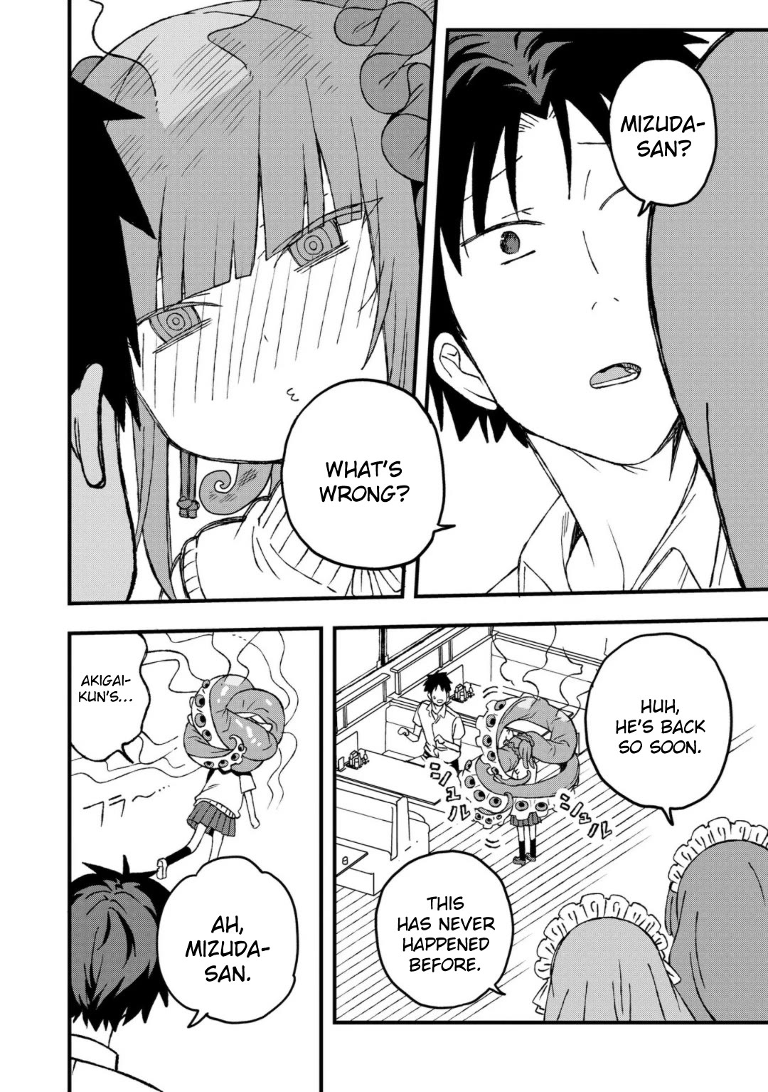 Mizudako-chan kara wa Nigerarenai! Chapter 21 - Page 28