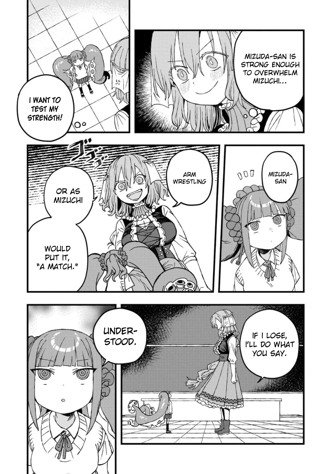 Mizudako-chan kara wa Nigerarenai! Chapter 22 - Page 13