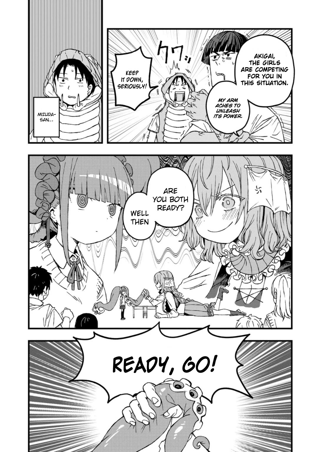 Mizudako-chan kara wa Nigerarenai! Chapter 22 - Page 14