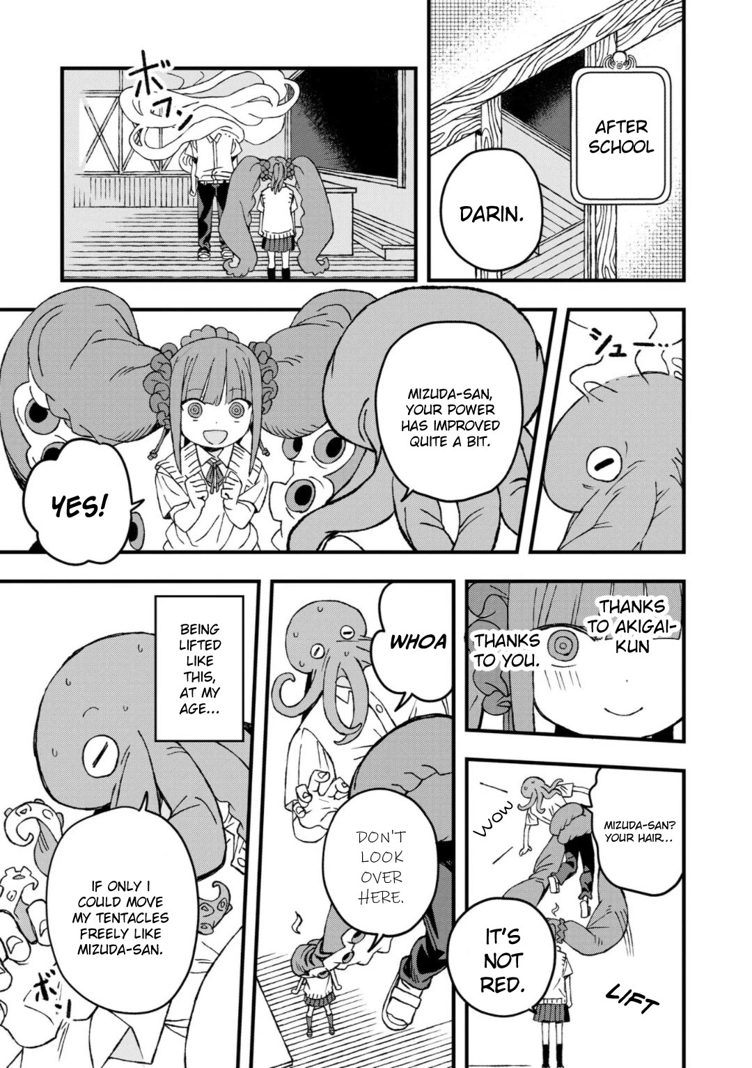 Mizudako-chan kara wa Nigerarenai! Chapter 23 - Page 7