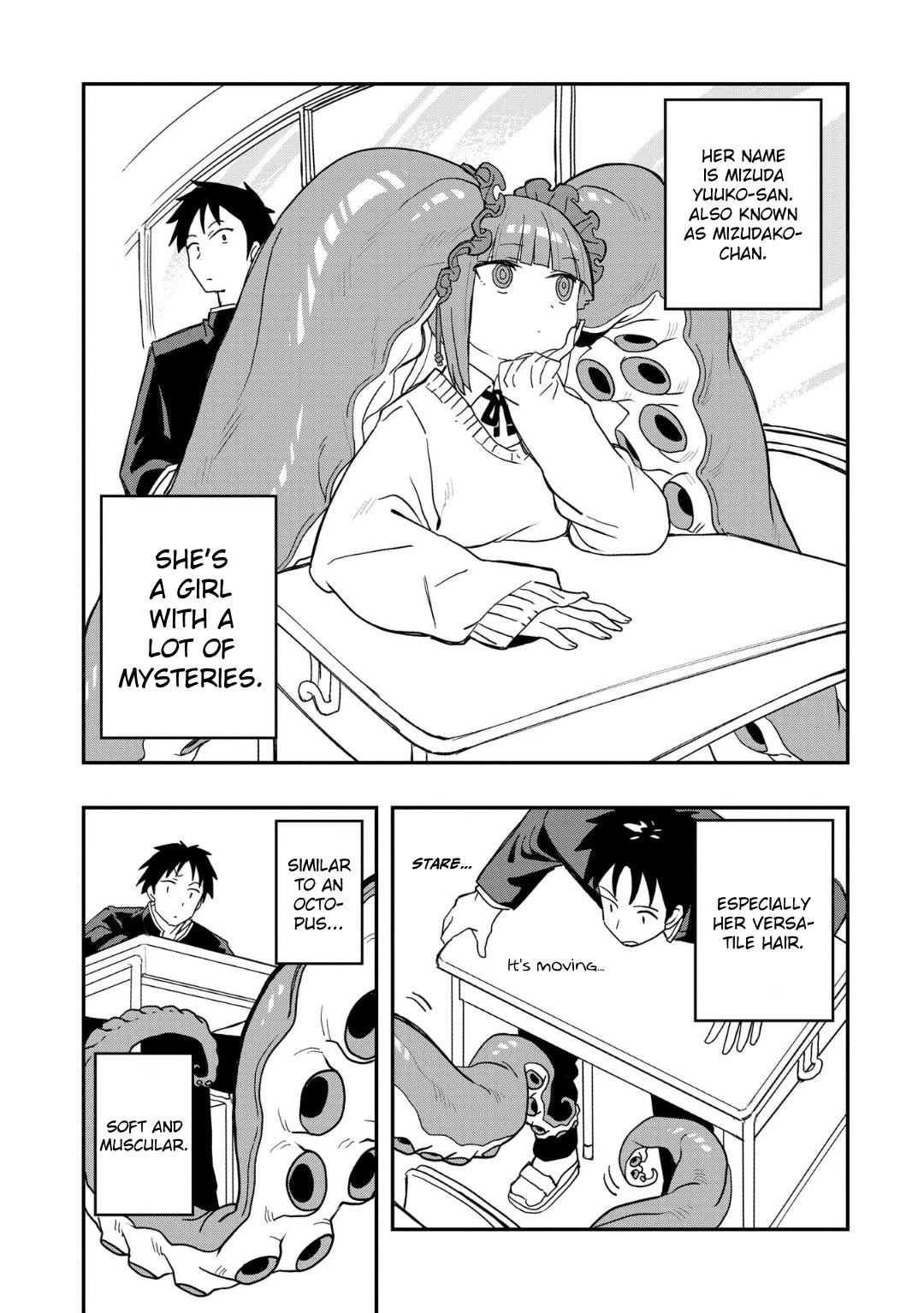 Mizudako-chan kara wa Nigerarenai! Chapter 3 - Page 2