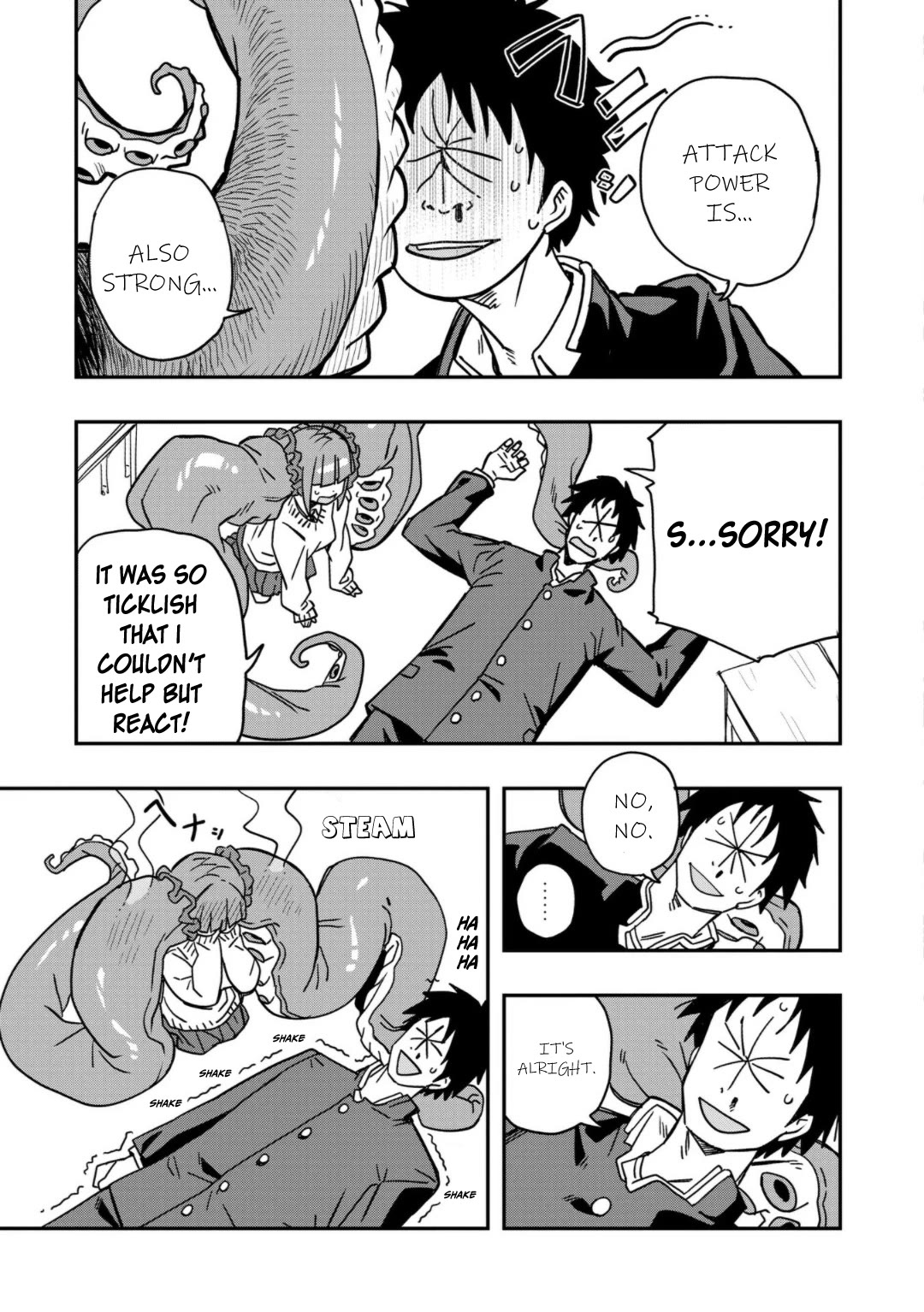 Mizudako-chan kara wa Nigerarenai! Chapter 3 - Page 11