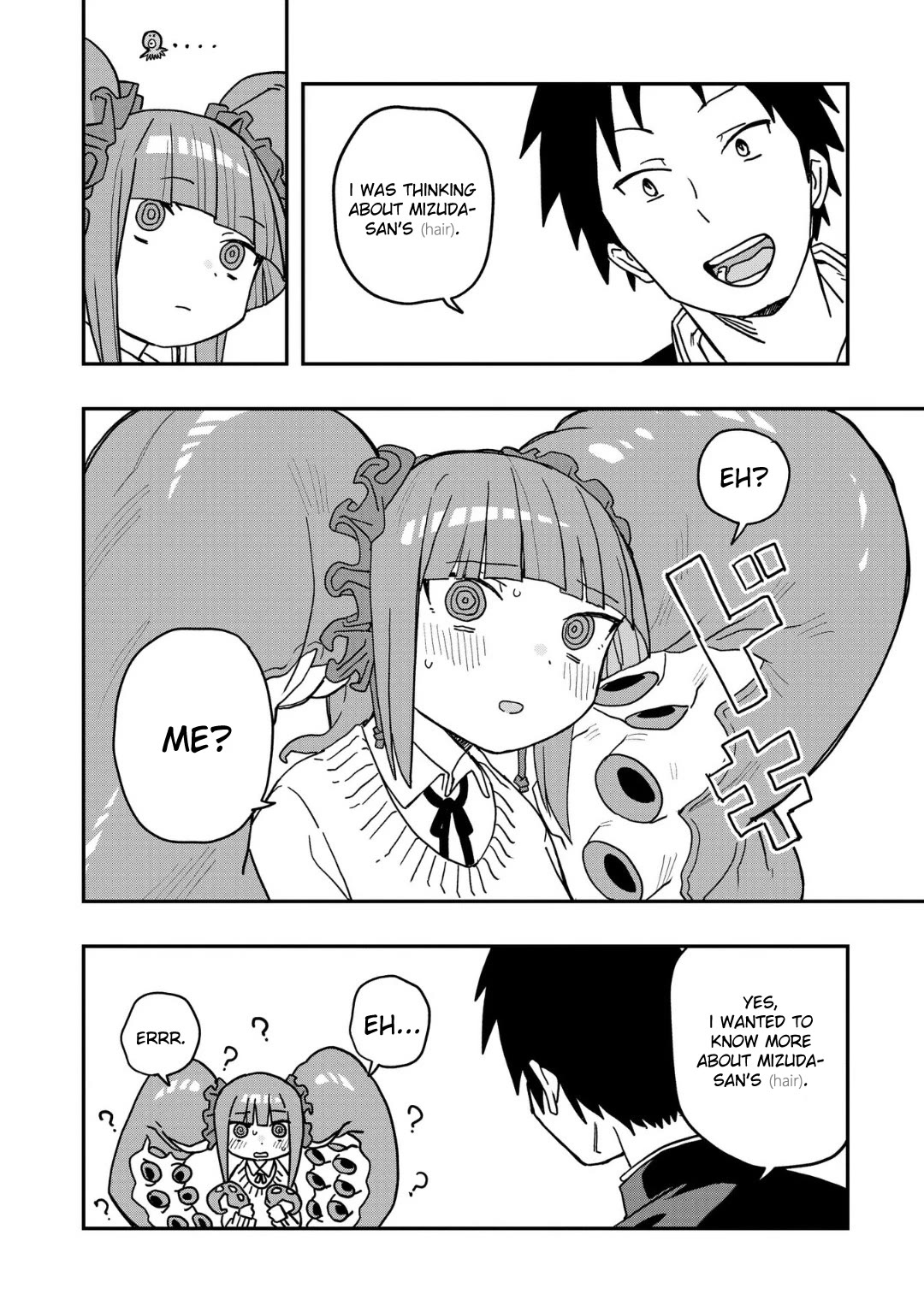 Mizudako-chan kara wa Nigerarenai! Chapter 3 - Page 4