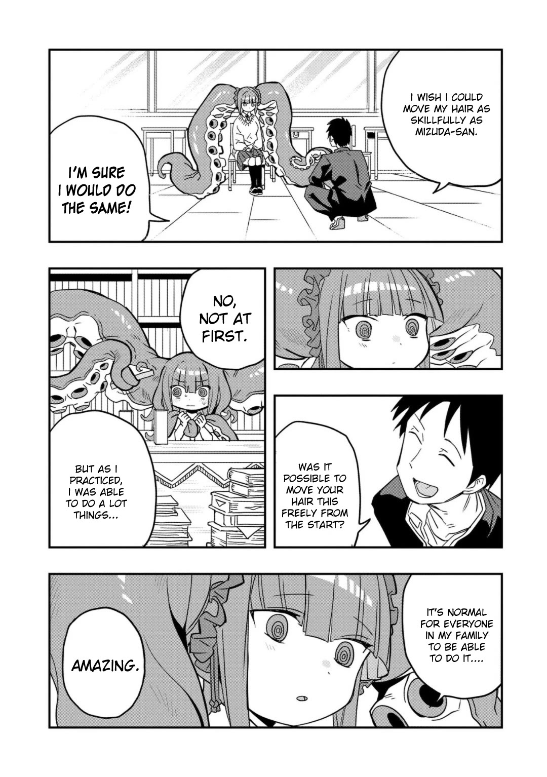 Mizudako-chan kara wa Nigerarenai! Chapter 3 - Page 8