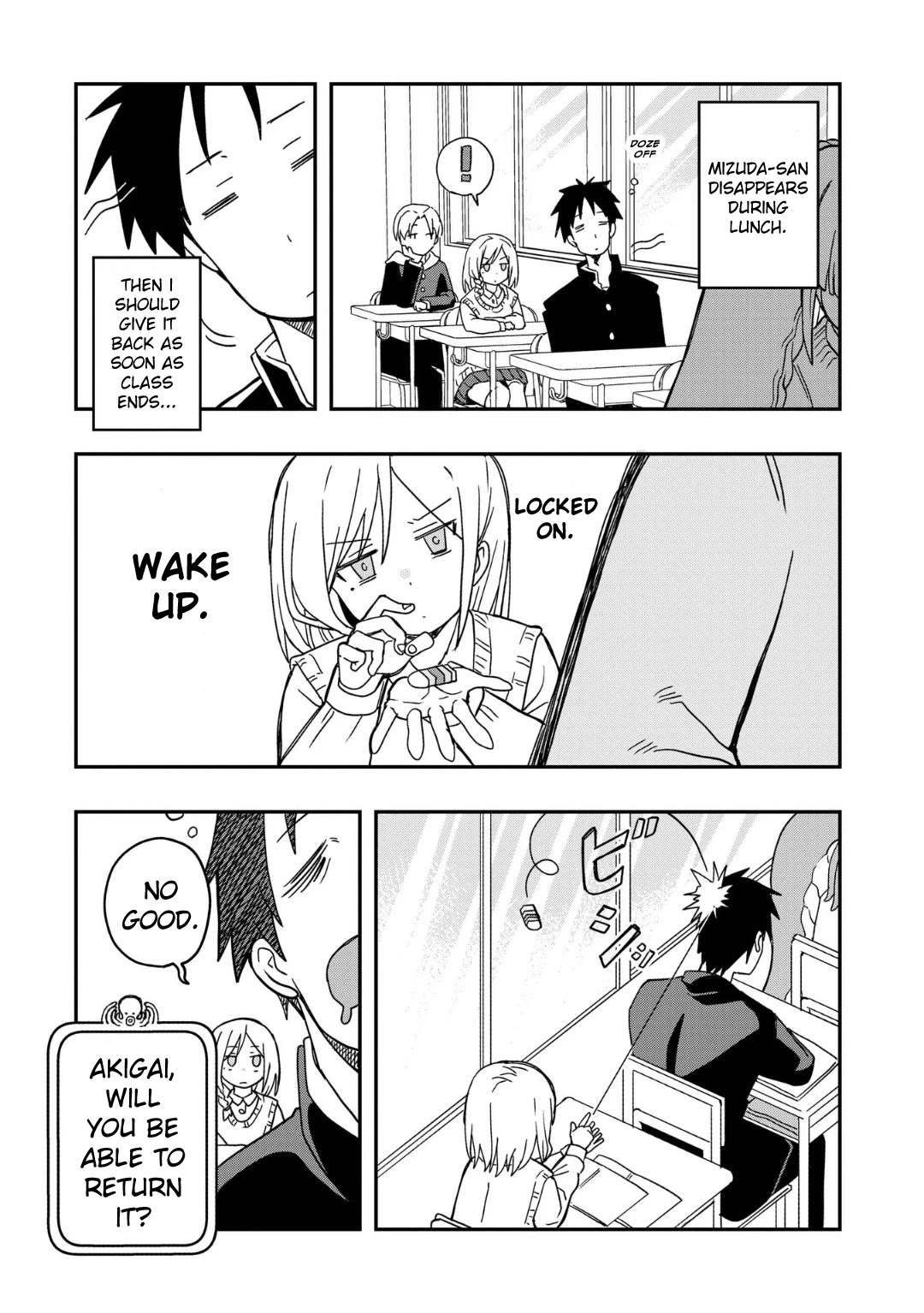 Mizudako-chan kara wa Nigerarenai! Chapter 4 - Page 19
